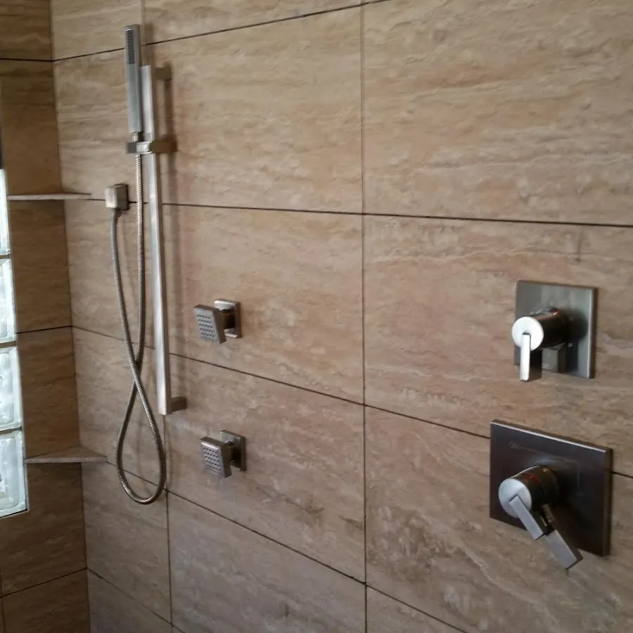 Shower fixture installation for Water Heater Replacement in East Caln